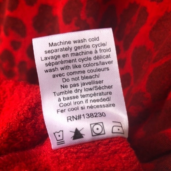 PAM & GELA Femme Leopard Cropped Sweatshirt - Picture 10 of 10